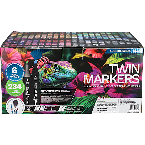 Danpen Twinmarkers 240 stk
