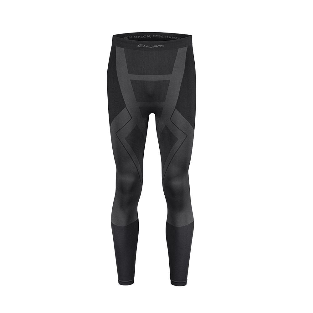 Force Grim Baselayer Lange Underbukser Sort