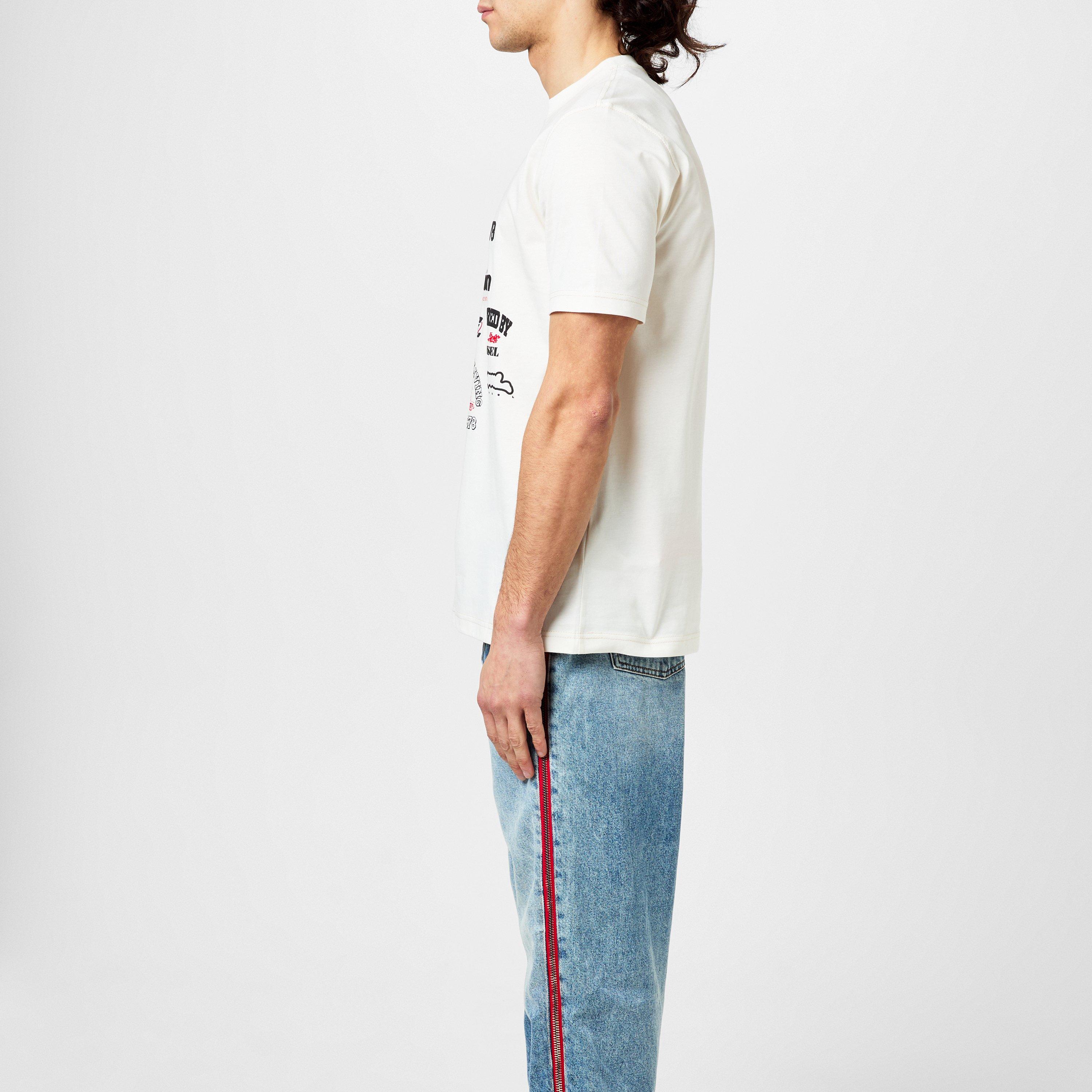 Diesel Multi Logo T Shirt