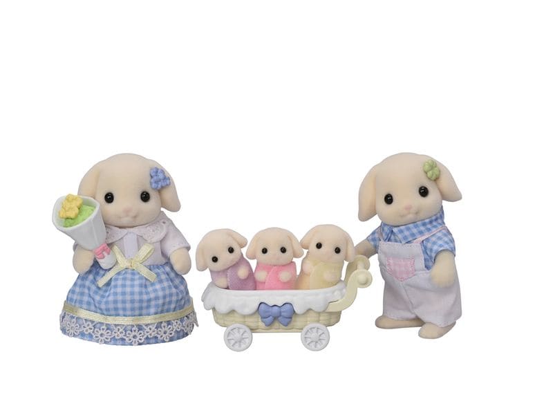 Sylvanian Families Sylvanian Families Kaninchen Familie Spiel-Set mit Figuren