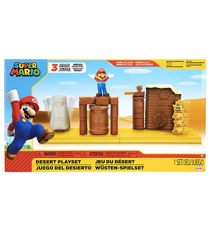 Super Mario Spielset - Desert Spielset - 7 Teile