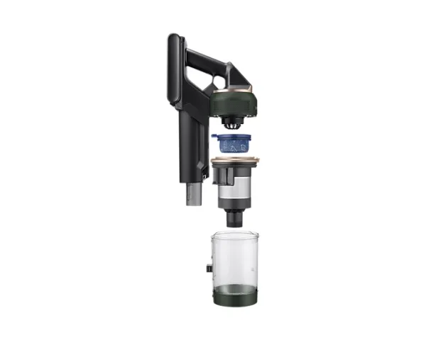 Samsung VS20B95943N, 2-in-1 stick vacuum, Poseløs, Sort, Grøn, Rektangulær, Dry, UltraFine