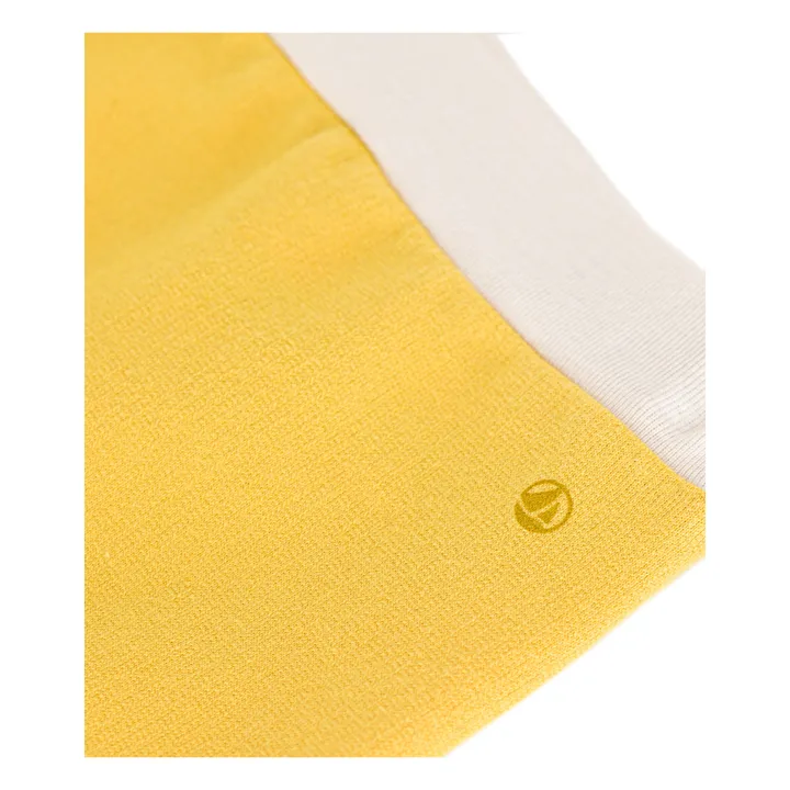 Petit Bateau Short Mimosa Molleton | Jaune moutarde