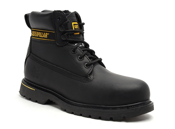 Caterpillar boots bottine homme holton sb e fo hro src 6 steel toe noir