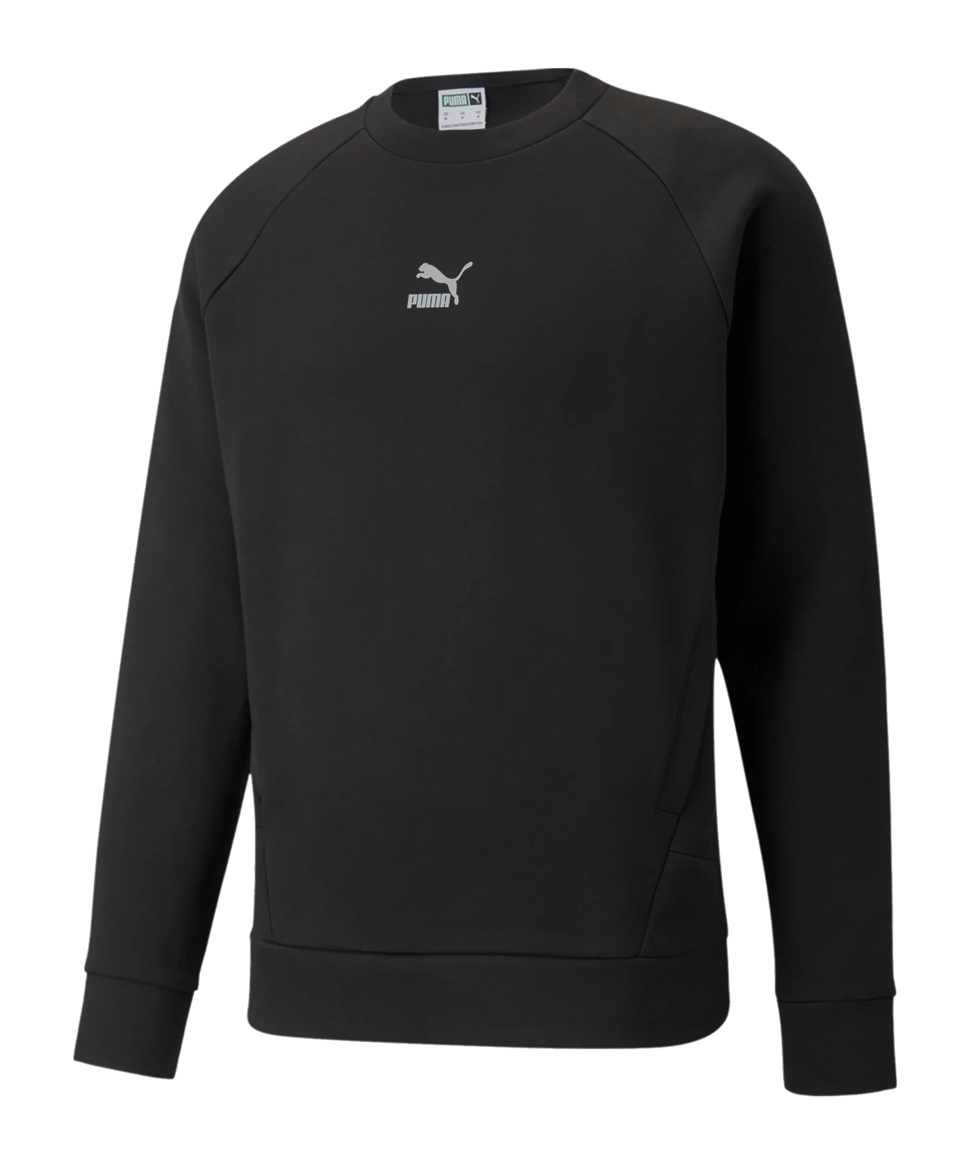 PUMA Classic Tech Crew Sweatshirt Schwarz F01