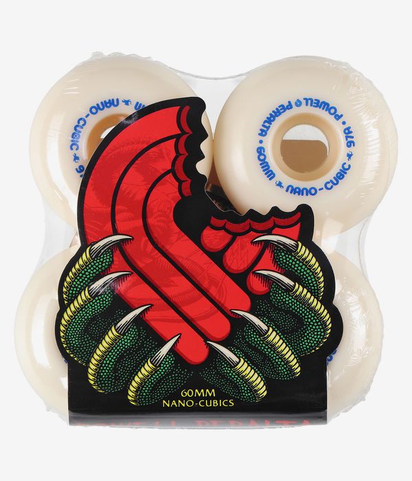 Powell-Peralta Dragon Nano-Cubic Rollen (offwhite) 60 mm 97A 4er Pack