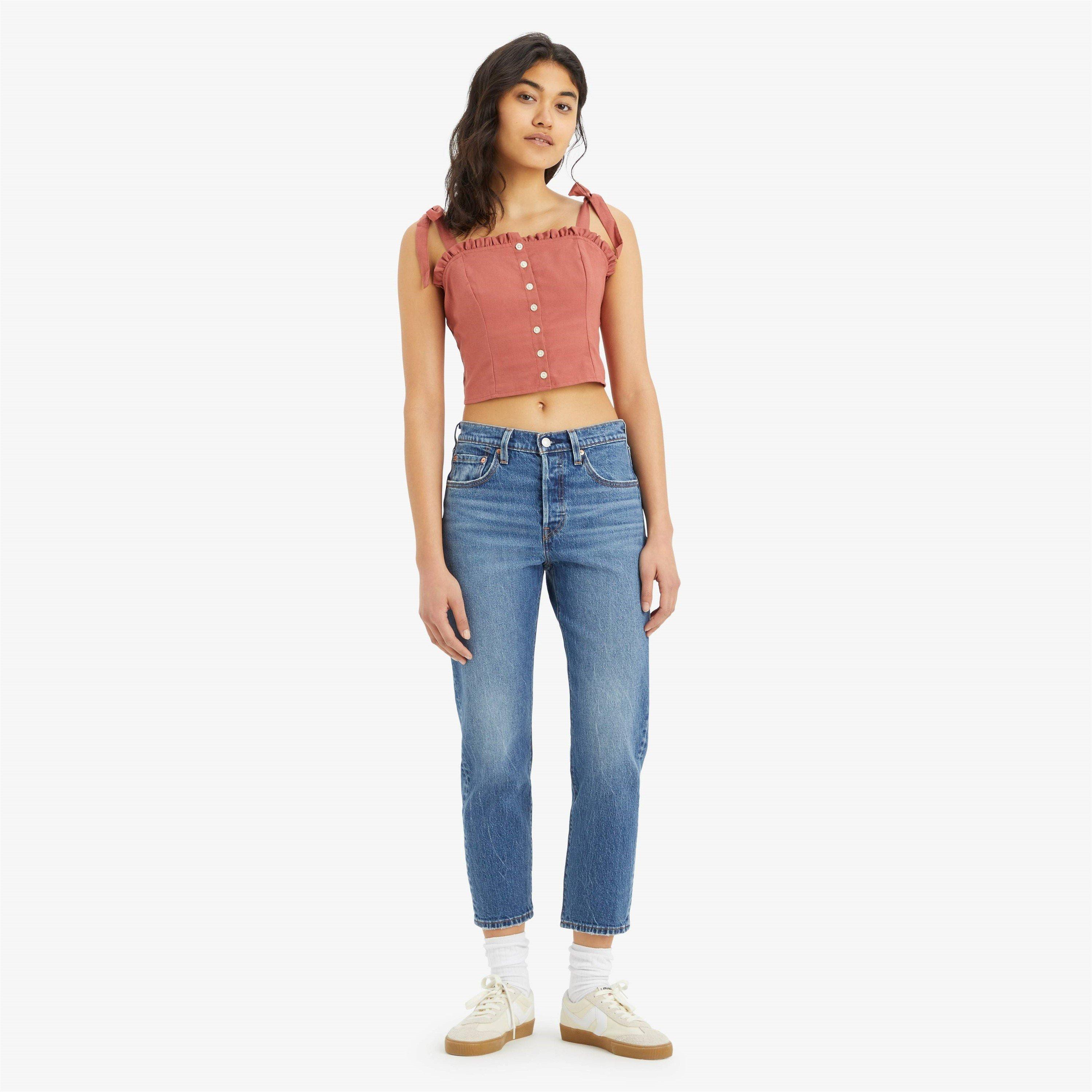 Levis 501 Cropped Jeans