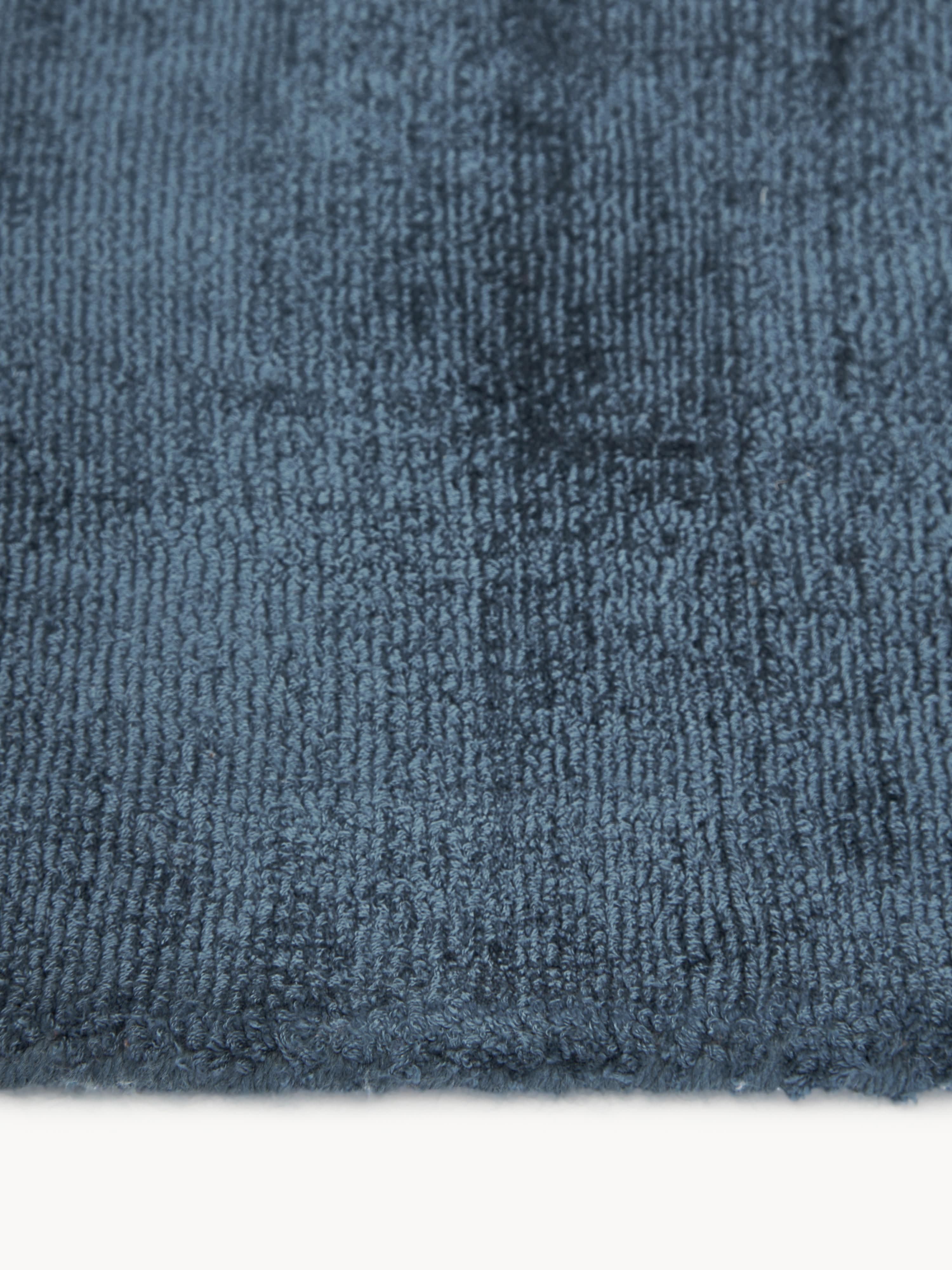 Handgeweven viscose vloerkleed Jane