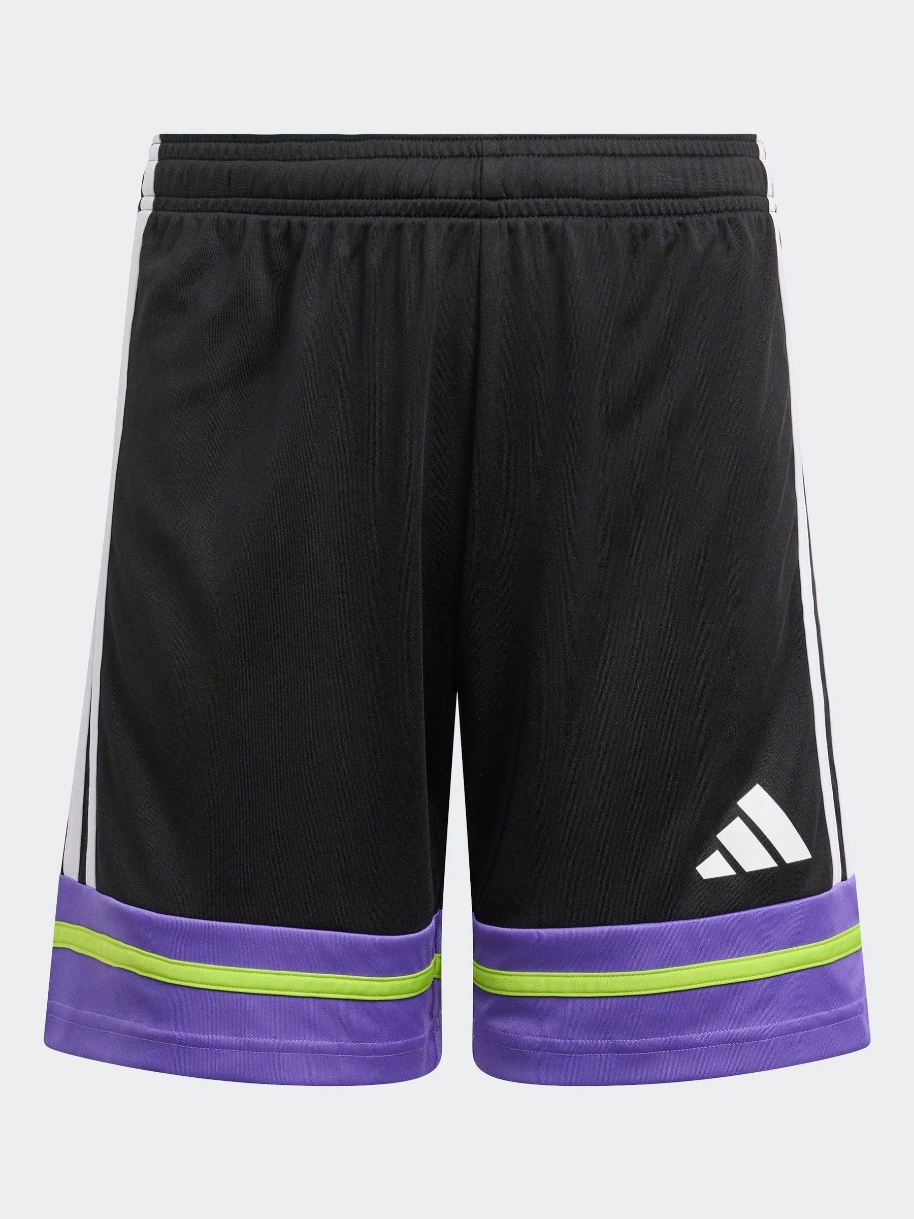 Zwart - adidas Squadra 25 kindershorts