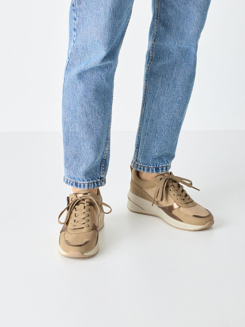 Sneaker - bruin