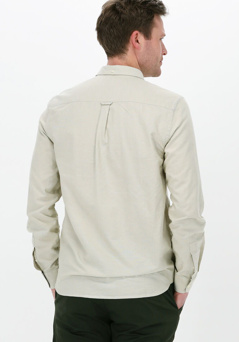LYLE & SCOTT olijf lyle & scott casual overhemd oxford shirt