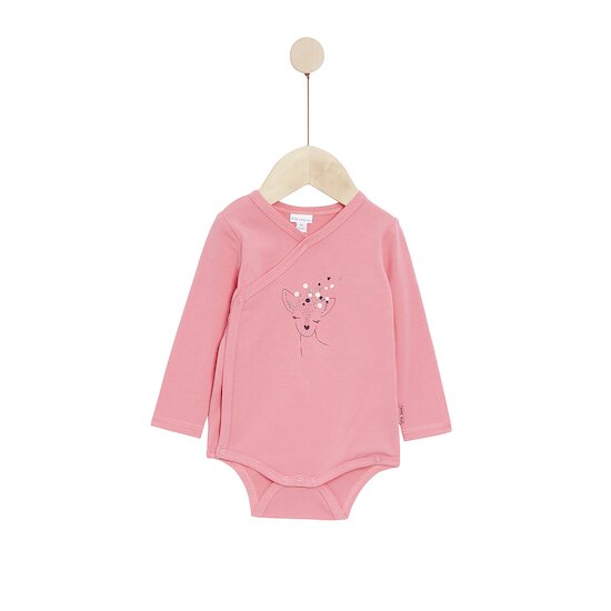 Lovely Capucine Lot de 2 bodies manches longues   Pink Aubepine        de               P'tit bisou
