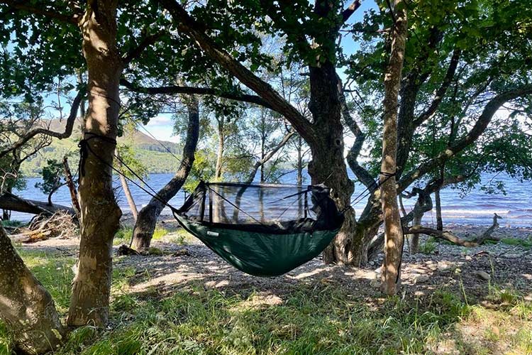 DD Hammocks Junior Frontline Hammock<br>Komplett hengekøye med myggnett og opphengstau!