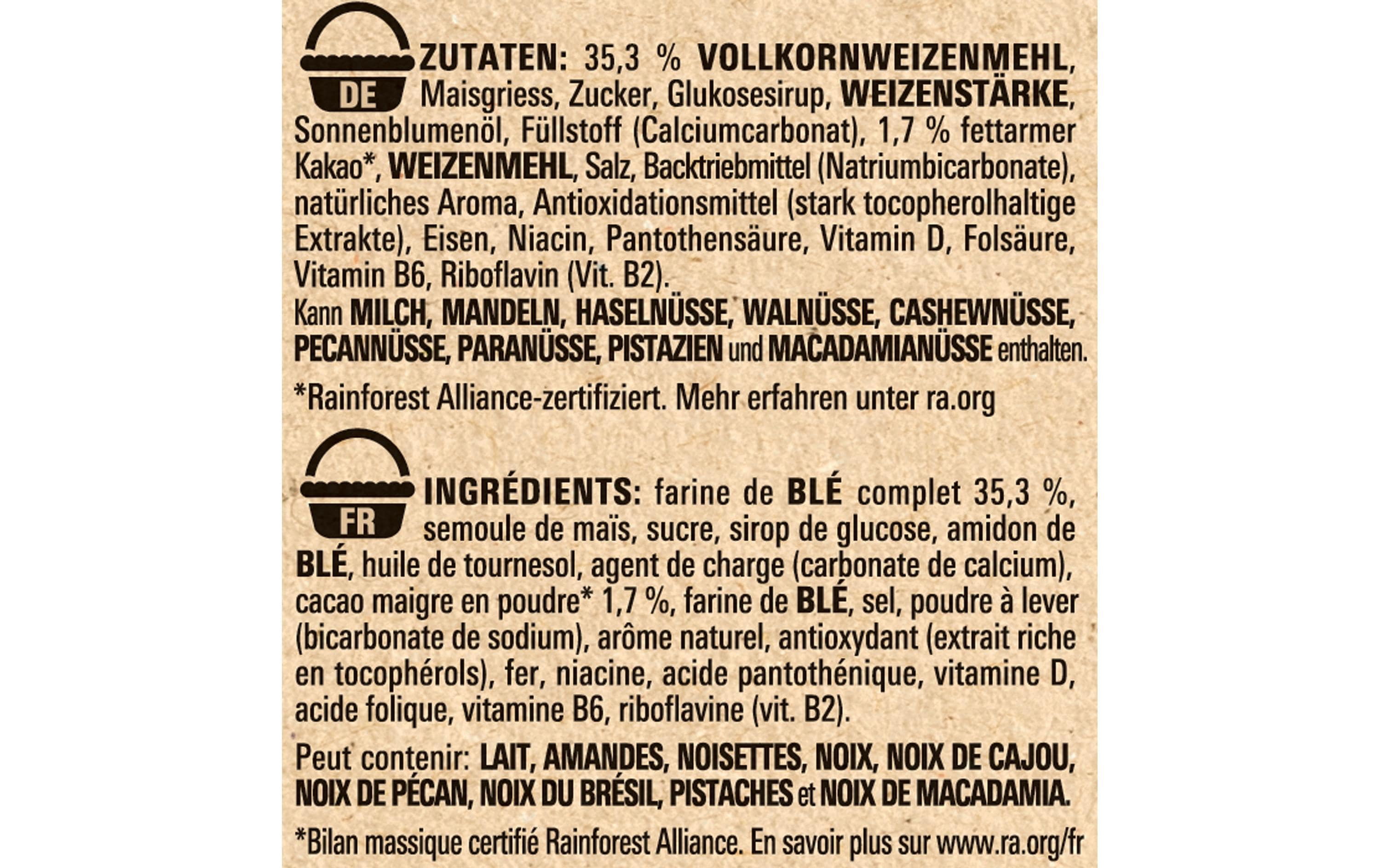 Cerealien Cookie Crisp 375 gFrühstückscerealien mit Cookie-Geschmack