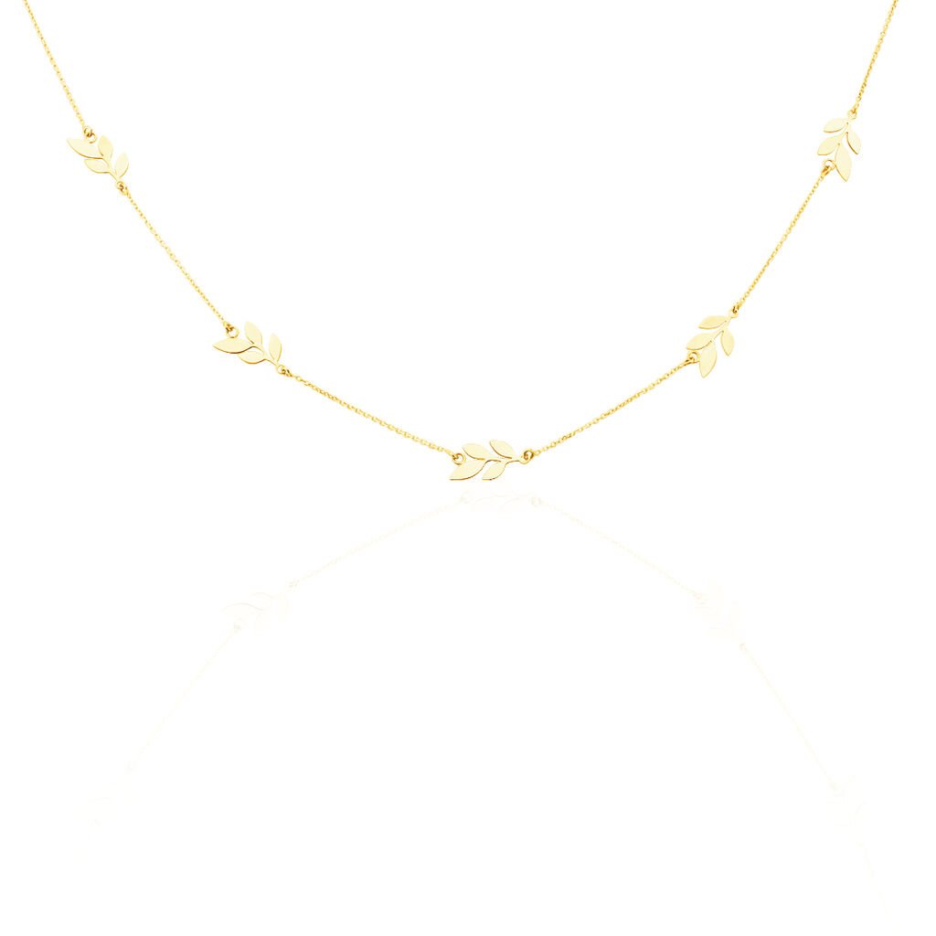 Collier Edinna Or Jaune