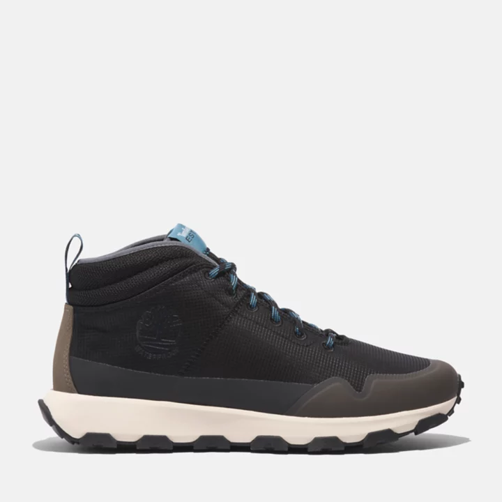Bota impermeável Winsor Trail para homens, na cor preta.