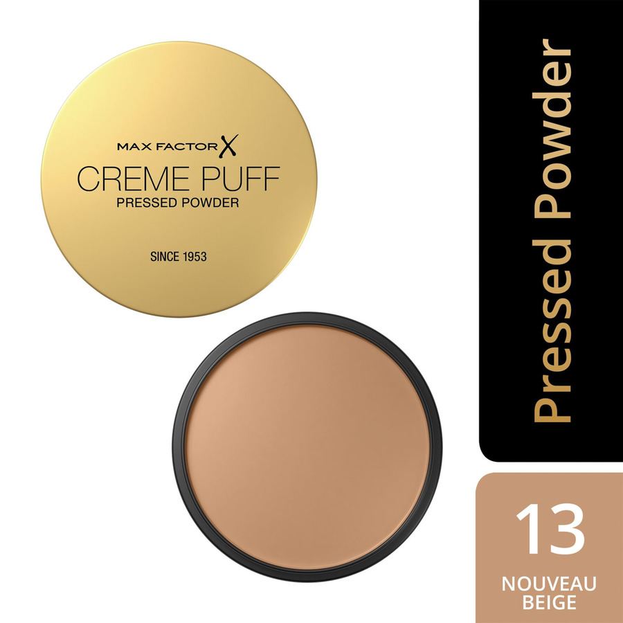 Max Factor Creme Puff Pressed Powder 13 Nouveau Beige 14g