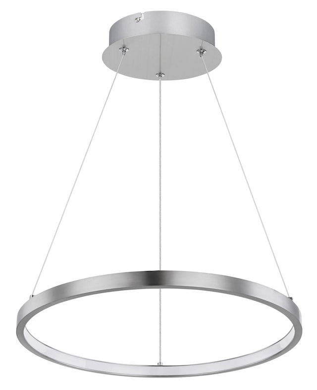 Ralph Pendellampe silberfarben, goldfarben, D/H: 38,5 x 120 cm, Metall, Kunststoff