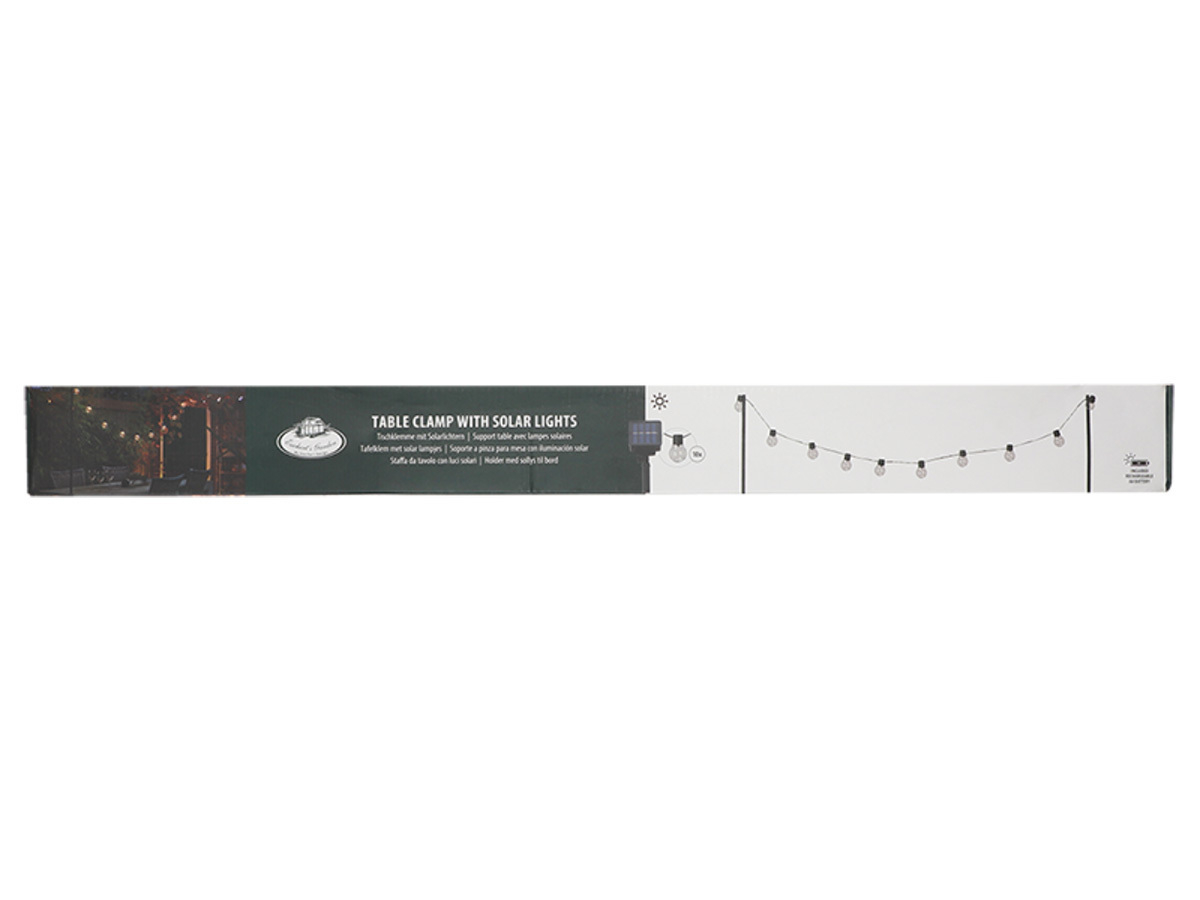 Esschert Garden solar tafelklem