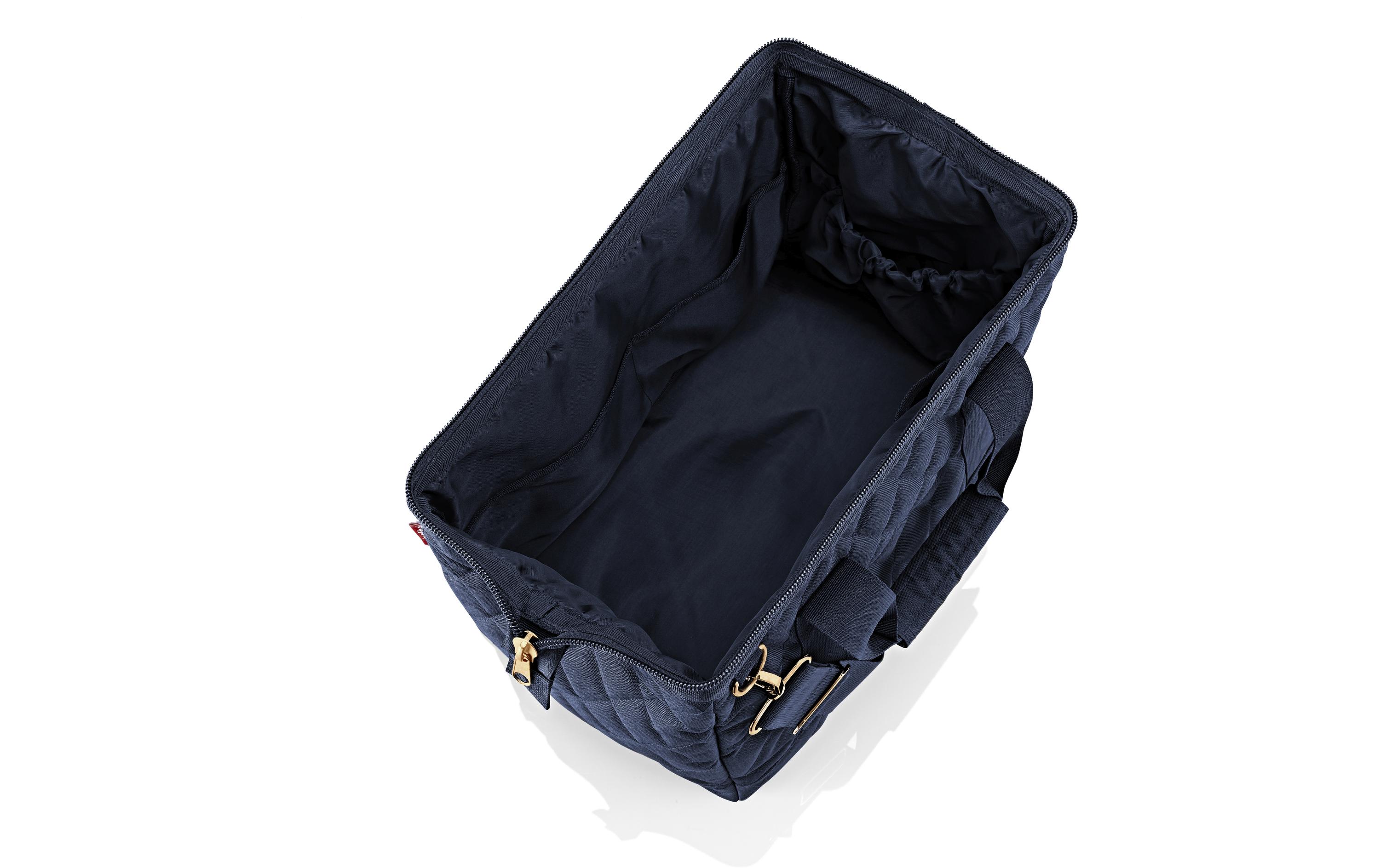 Umhängetasche Allrounder M Rhombus Midnight GoldSchultertasche