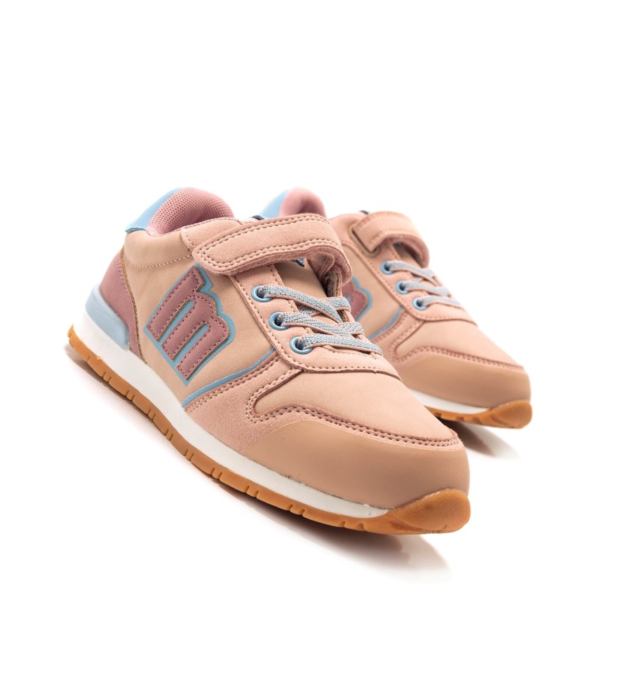 Tênis Mustang Infantil Rosa e Menta
