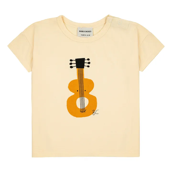 Bobo Choses T-Shirt Guitare | Jaune