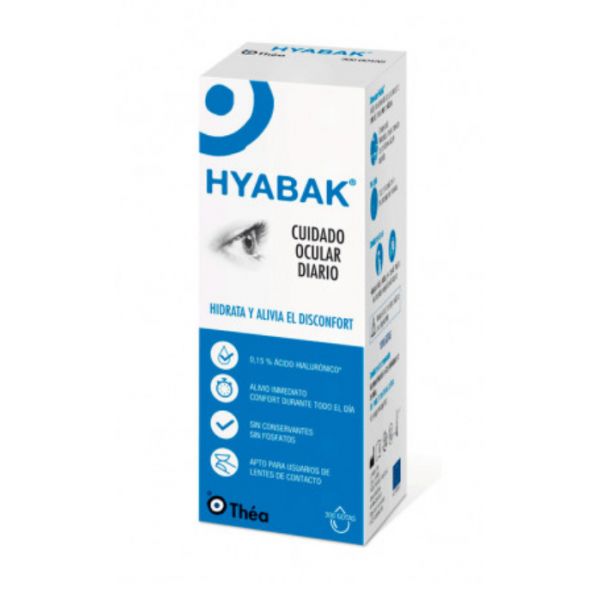 Théa Hyabak Gotas Oftálmicas Hipotónico 0.15% 10ml