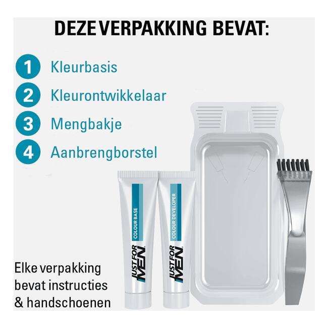 Just For Men Snor & Baard Middenbruin M35