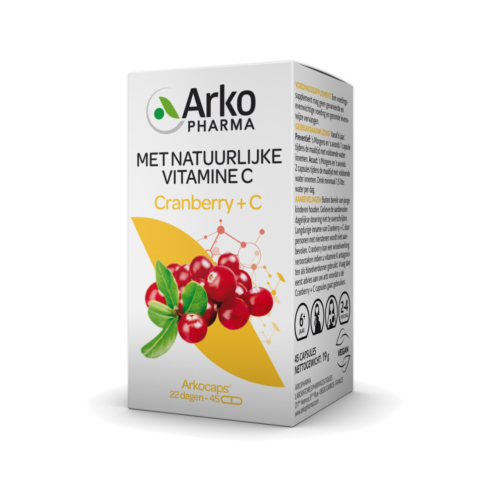 Arkopharma Cranberry C 45 capsules
