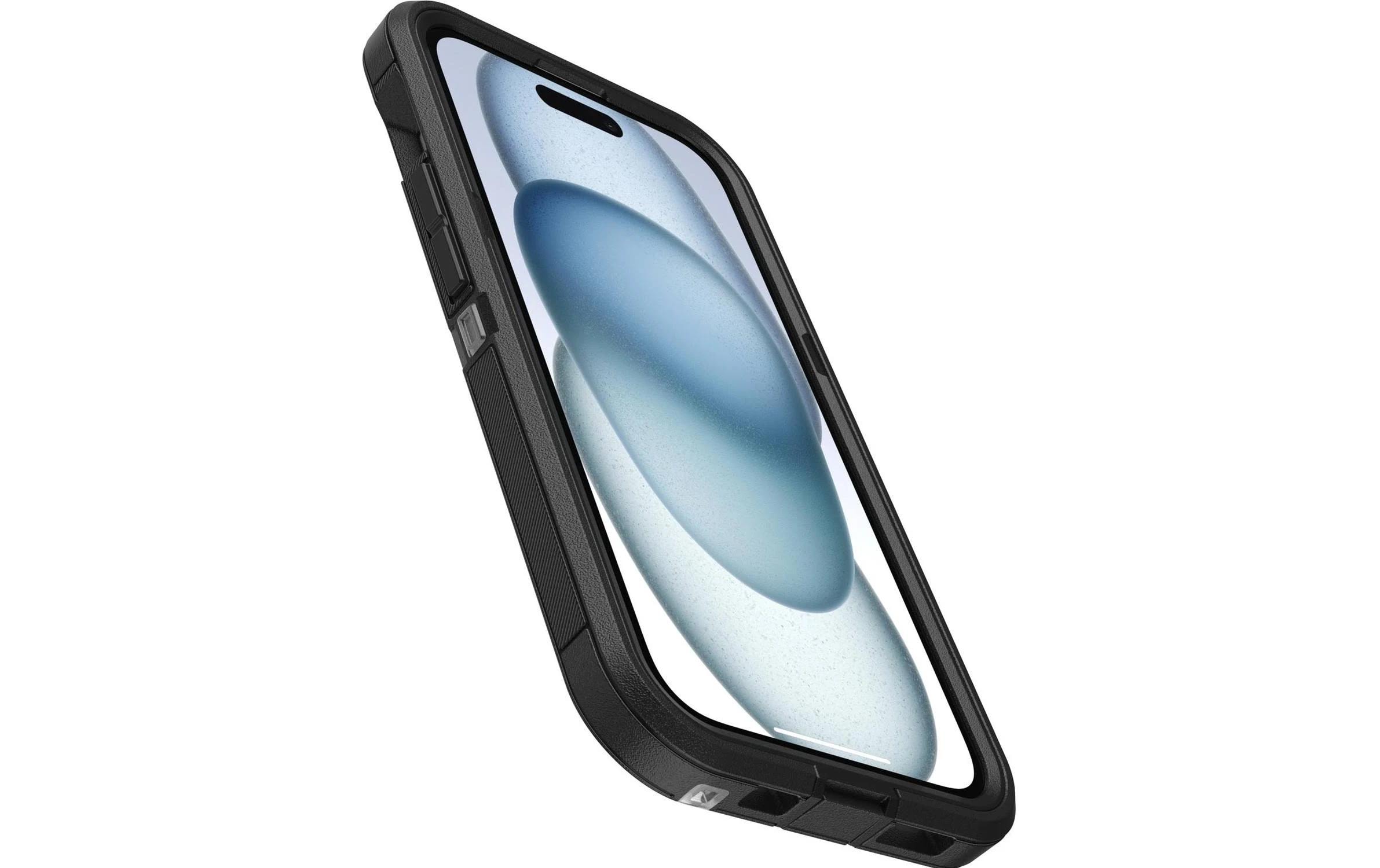 Back Cover Defender XT Schwarz/TransparentSchutzhülle für das Apple iPhone 13/iPhone 14/iPhone 15/iPhone 16e mit MagSafe Lademöglichkeit
