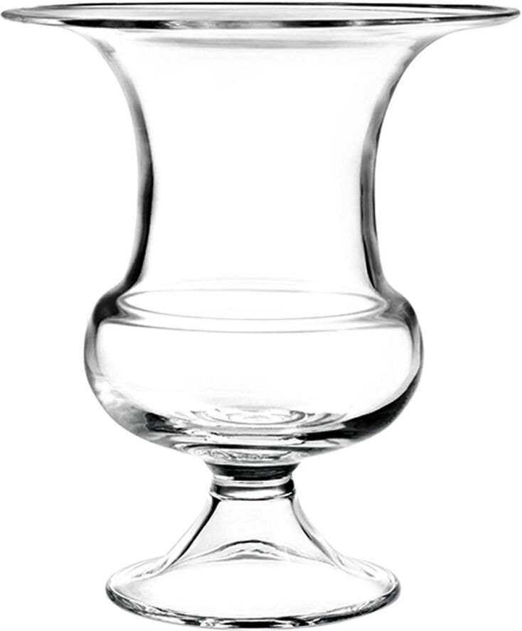 Holmegaard Vase 19 cm Klar