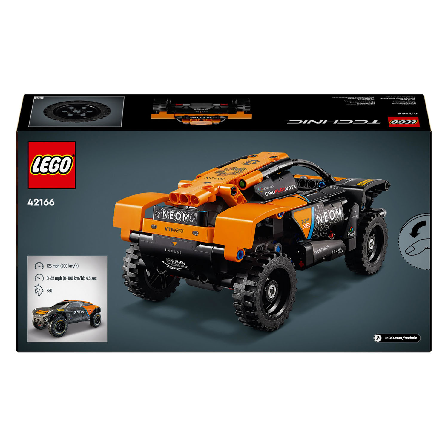 LEGO Technic 42166 Neom Mclaren Extreme E Racewagen