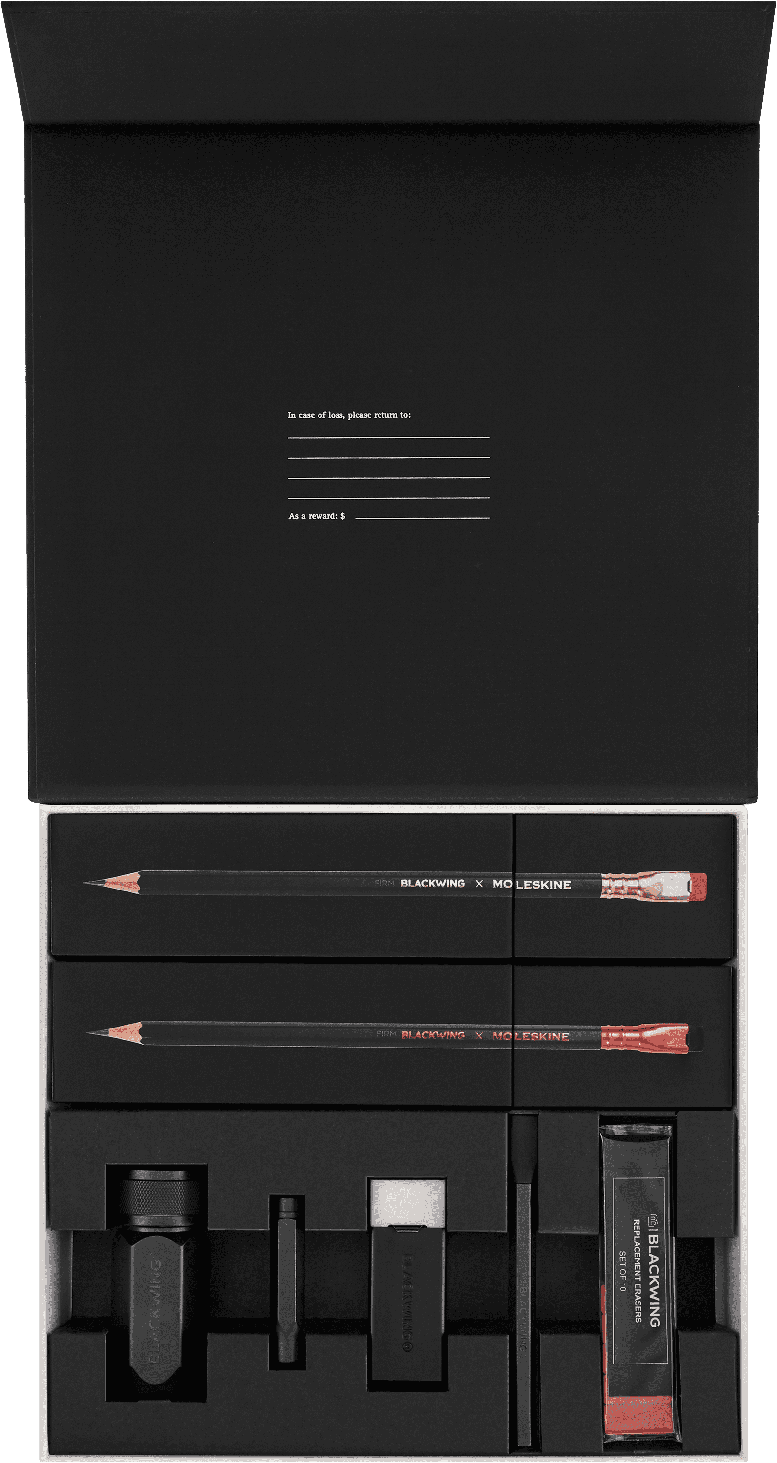 Blackwing x Moleskine Graphite Lover’s Set