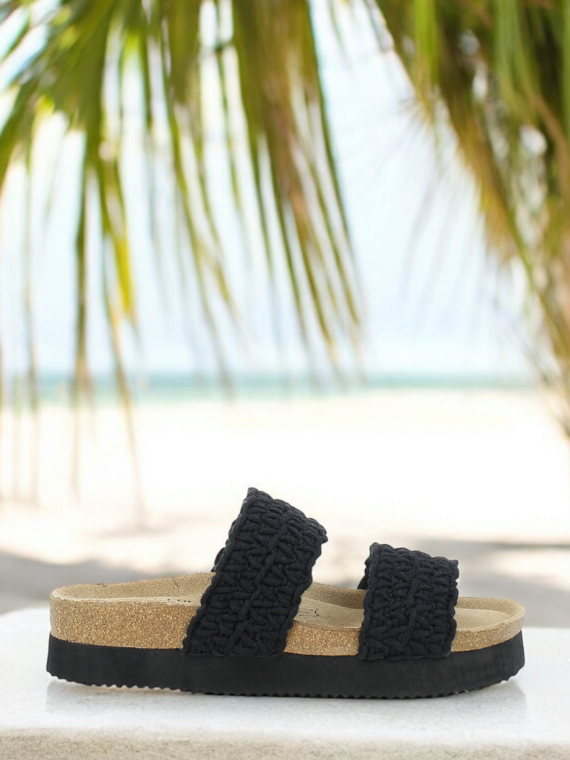 CPH Comfort Roma Black Sandal