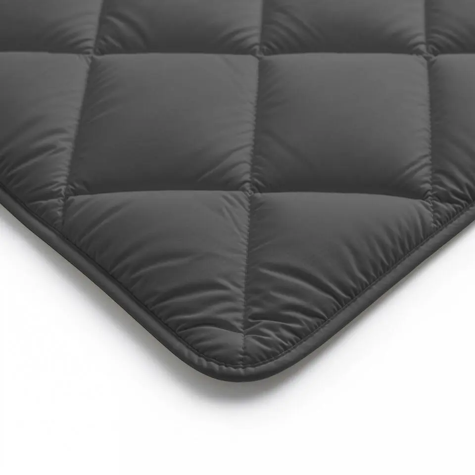 Dekbed zonder Overtrek Diamond 140x200 – Met Kussenslopen – Wasbaar – Antraciet