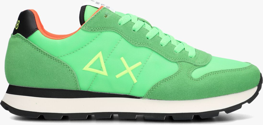 SUN68 groene sun68 lage sneakers tom solid nylon men