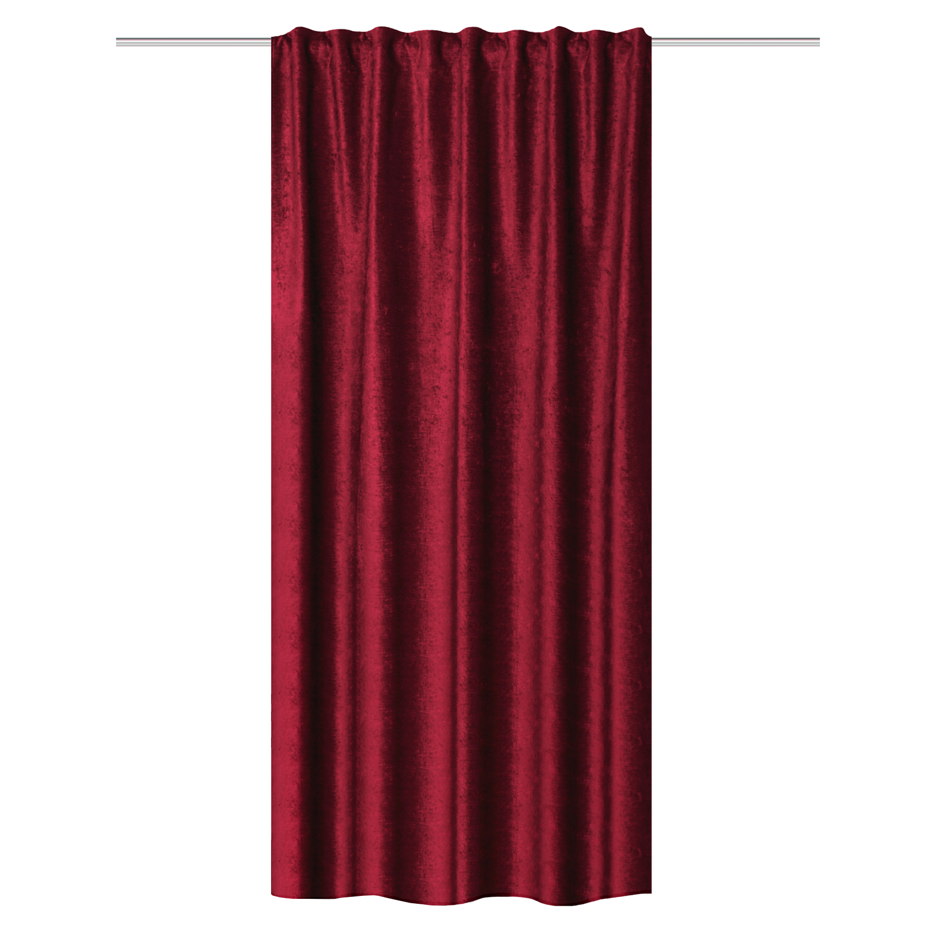 Kombibandschal THERMO - bordeaux - 135x175 cm