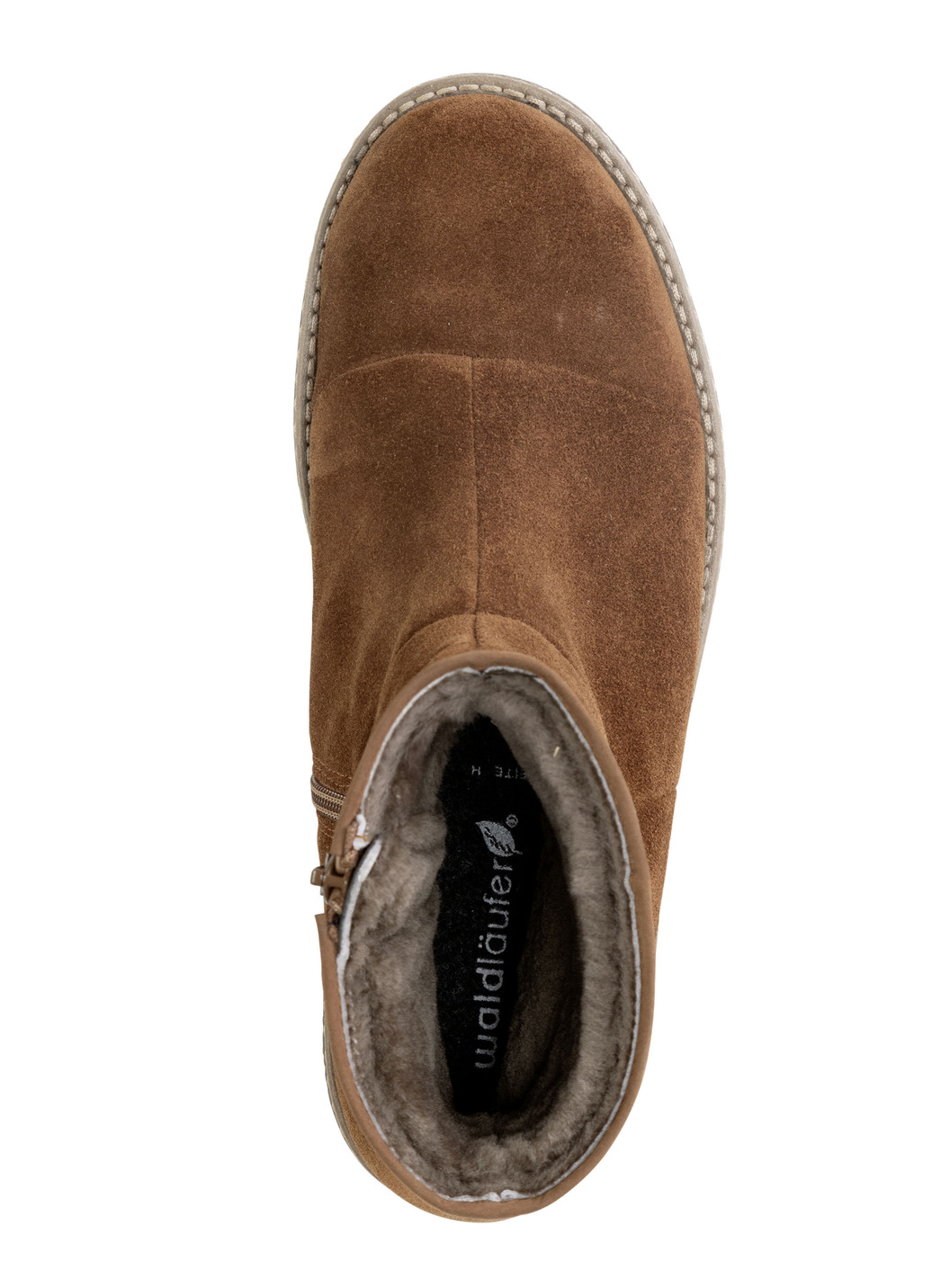 Waldläufer Bootie aus weichem Veloursleder