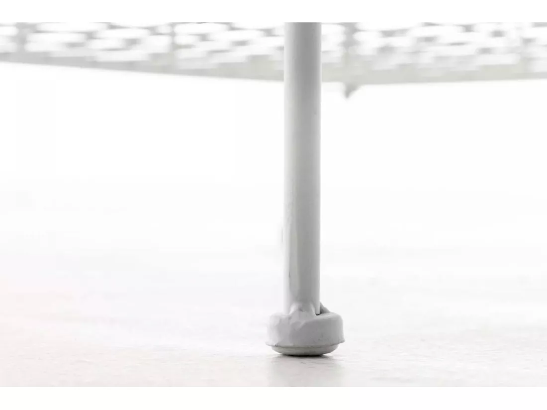 Étagères sur pied - Métal - 60 x 33 x 158cm - Blanc - Arona