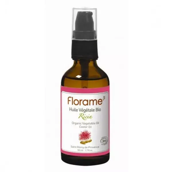 Óleo de Rícino Orgânico para Aromaterapia Florame 50ml