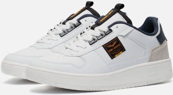 PME Legend Gobbler Lage sneakers Leren Sneaker Heren Wit