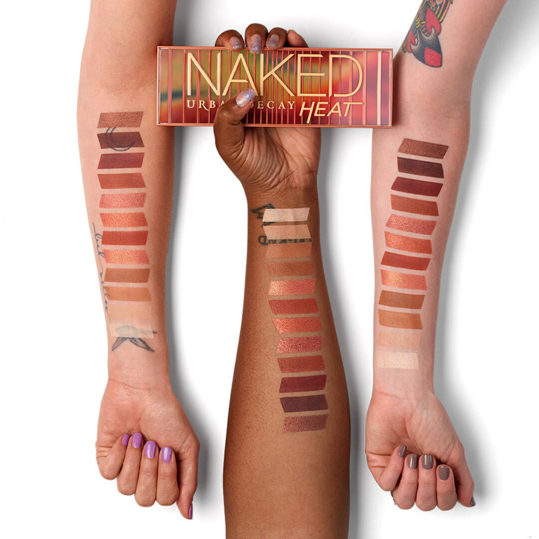 Naked Naked Heat Paleta de Sombras de Olhos