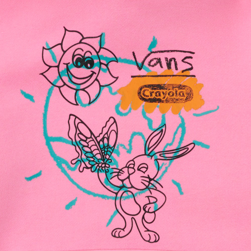 Vans - VANS X CRAYOLA HOODIE - Rose