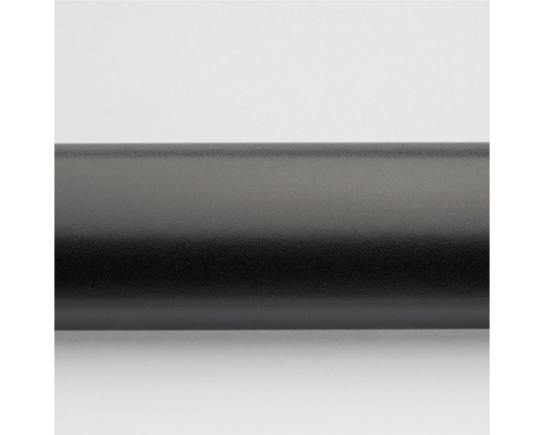Inloopdouche met BREUER Elana 2.0 80 x 200 cm, afgerond profiel, zwart, grijs glasdecor, omkeerbaar