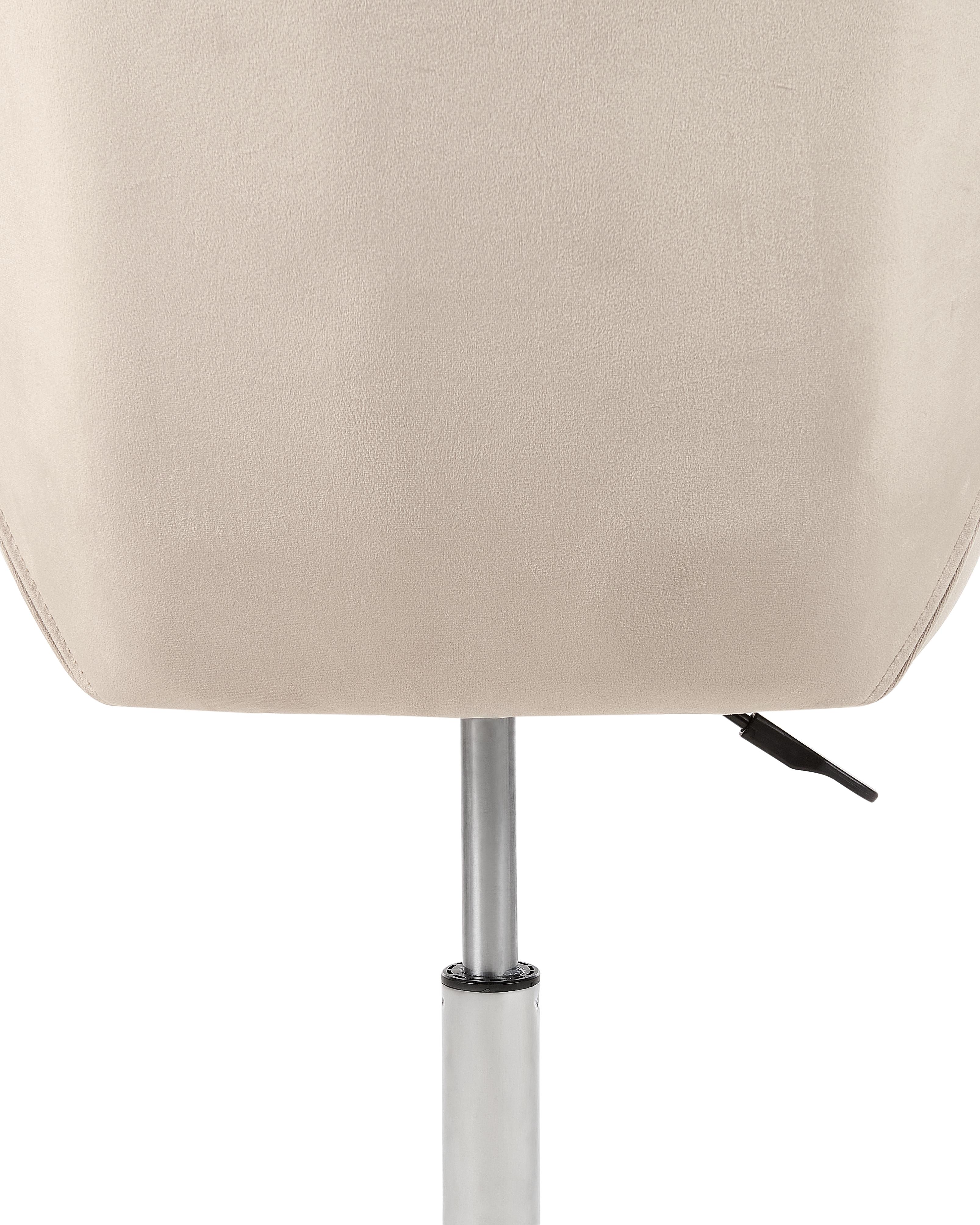 Bureaustoel LABELLE Fluweel Beige