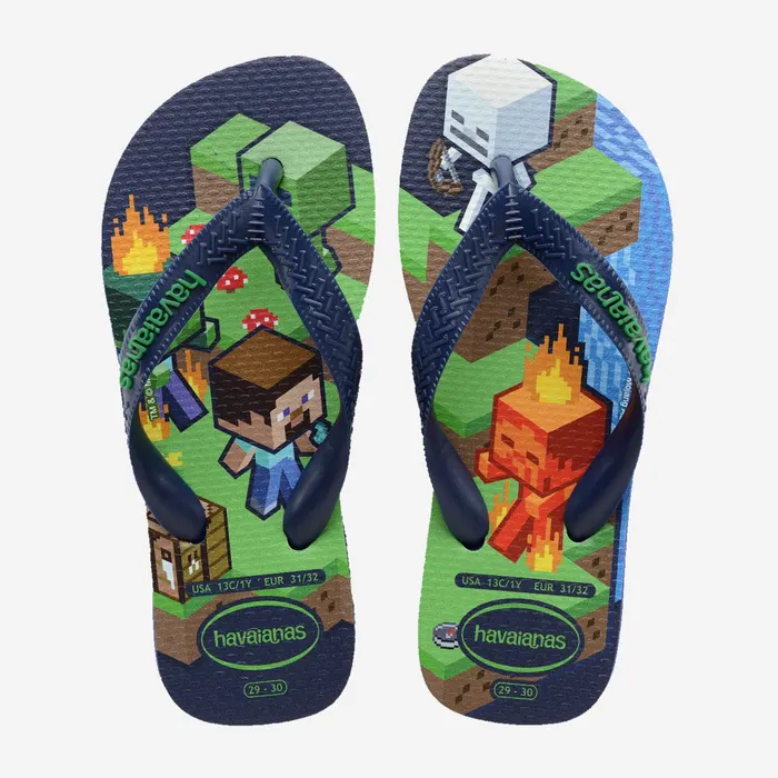 Havaianas Minecraft Teenslippers Junior