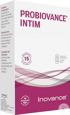 Inovance Probiovance Intim Complément Alimentaire Sphère Vaginale 14 Gélules