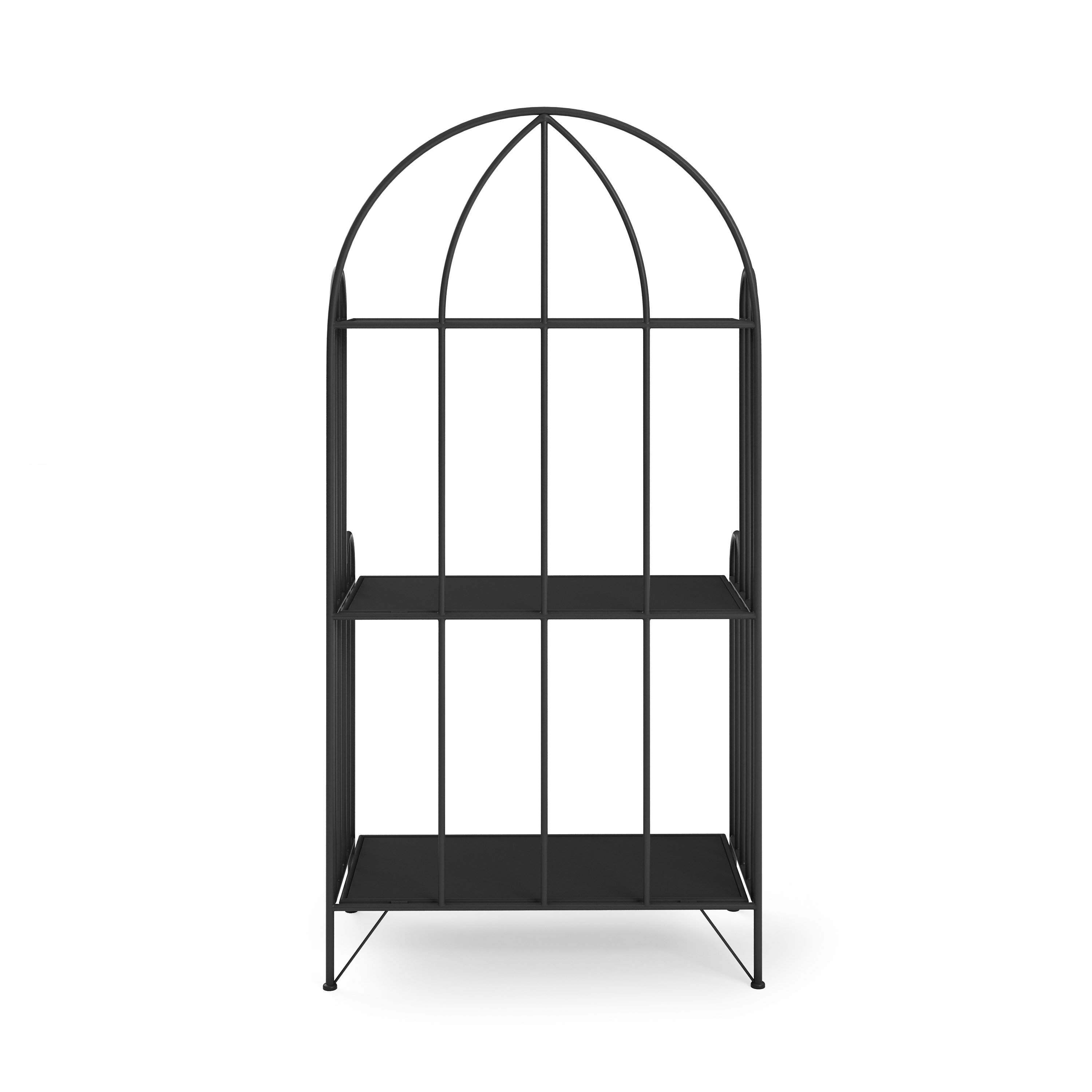 Pflanzenregal AURELLE schwarz