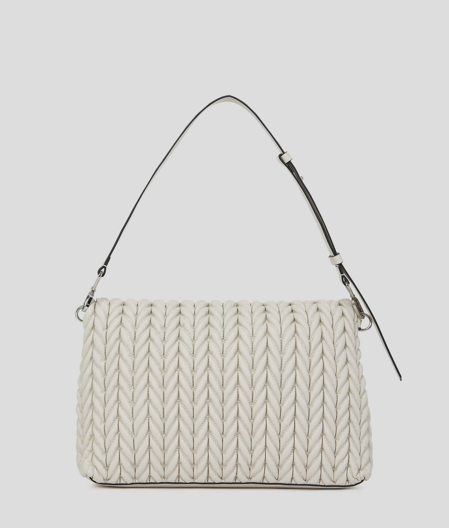 GRAND SAC PORTÉ ÉPAULE K/WEAVE - Ciment