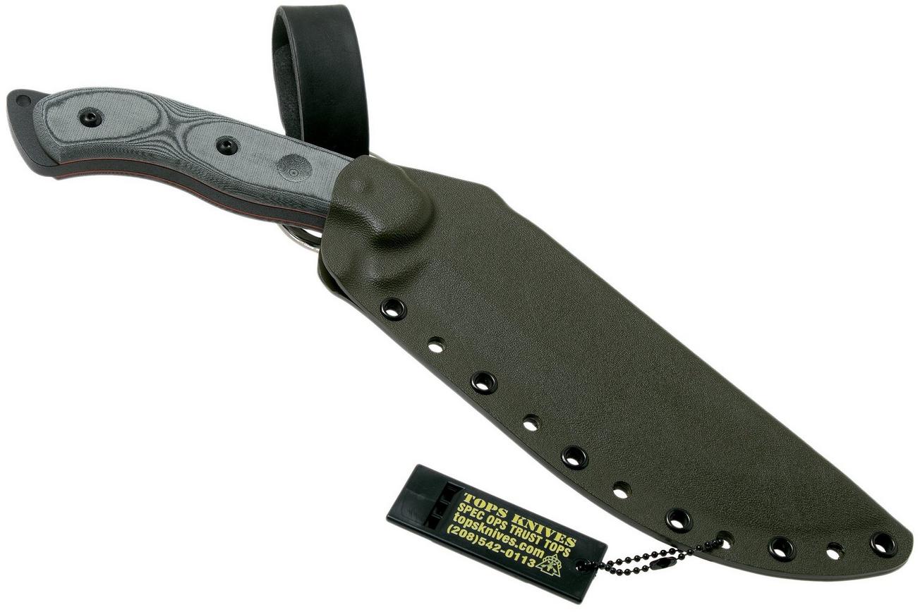 TOPS Knives Bushcraft Kukri 7.0 kapmes, BKUK-01